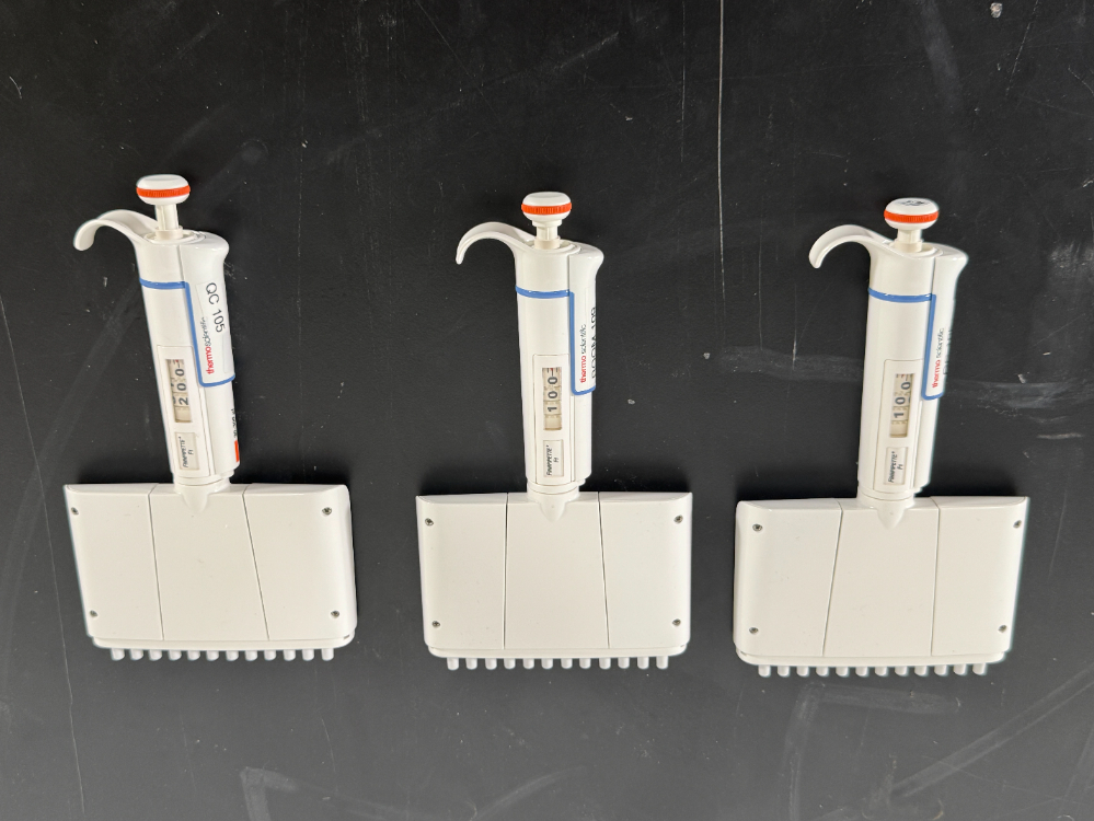 Image of Thermo Scientific Finnpipette F1 Multichannel Pipettes - Quantity 3